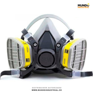 Mascarilla Respirador 3m 6200 con cartucho 6003