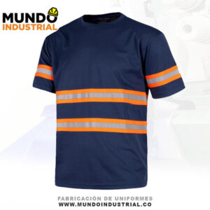Camiseta de trabajo con reflectivo dotación uniforme 2022