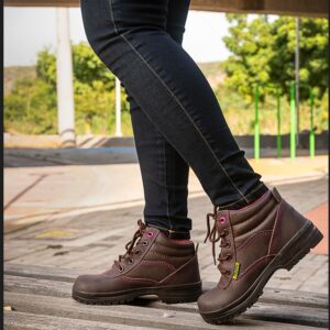 Botas de Seguridad Punta de Acero para mujer Botas livianas Tropa