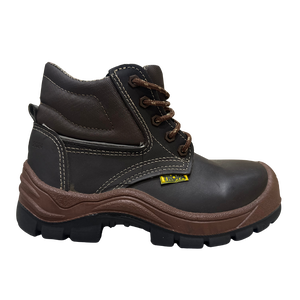Bota Dieléctrica Punta de Acero para hombre marca Tropa 1102 café