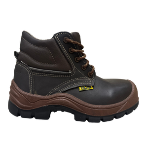 Bota Dieléctrica Punta de Acero para hombre marca Tropa 1102 café