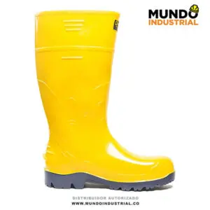 bota robusta guerrera hidrocarburo seguridad amarilla 2022