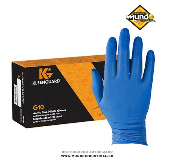 guantes kleenguard G10 guante nitrilo azul cucuta
