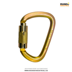 Mosquetón de seguridad de cierre automático EPI