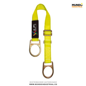 Anclaje portátil 2 argollas Reflectivo