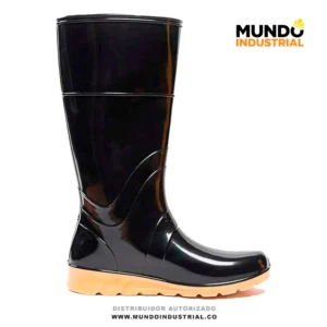 Bota Robusta Gallarda Agua Caña Alta Negras