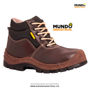 Bota Dieléctrica Punta de Acero para hombre marca Tropa 1102 café