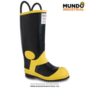 Botas PVC Workman Rubber Fireman E Nomex 13” Negra