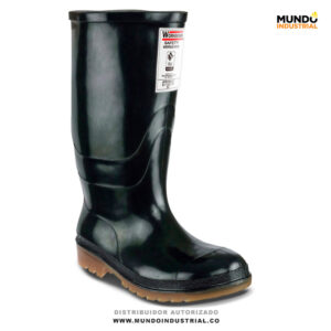 Botas PVC Workman Safety Waterproof S/P Pu Negra