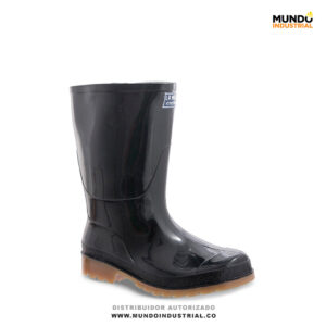Botas Croydon PVC Macha Baja Negra