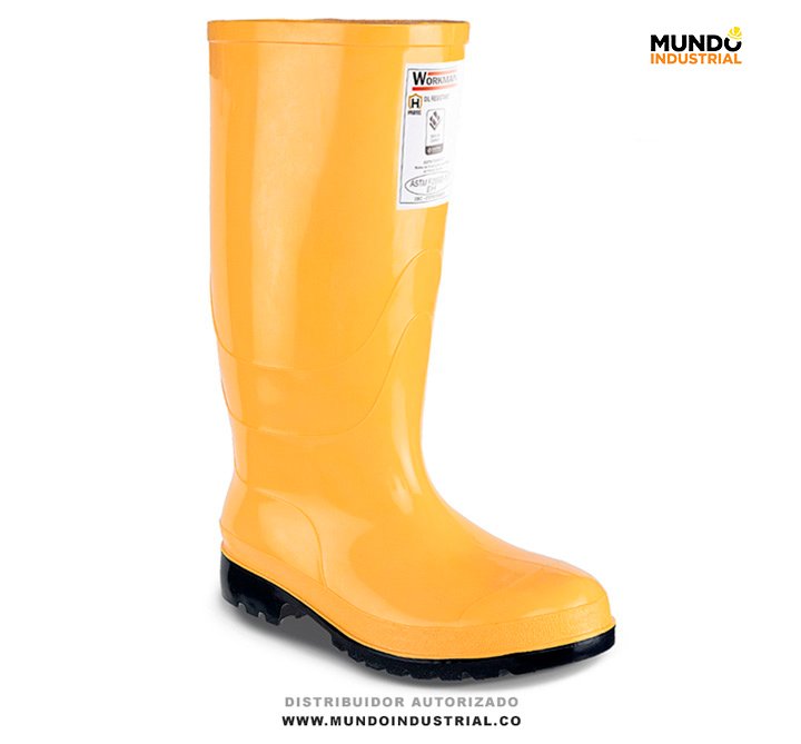 Bota Workman Oil Resistant Amarilla