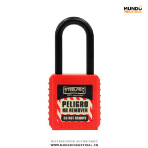 Candado Steelpro Dielectrico Rojo