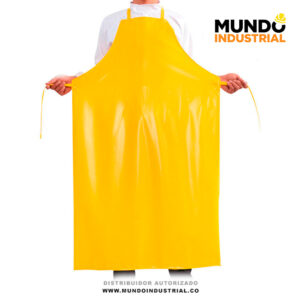 Delantal PVC Amarillo impermeable para agroindustria