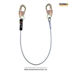 Eslinga de posicionamiento en cable de acero