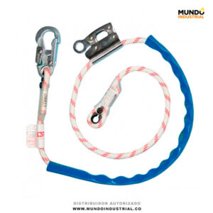 Eslinga sencilla de posicionamiento en cuerda con manostop