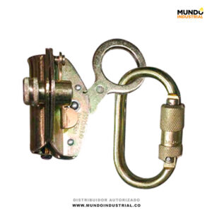 Freno para cuerda 14-16mm con mosquetón