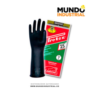 Guante Protex Corto calibre 25, 35 y 55 - 28.5 cm de largo
