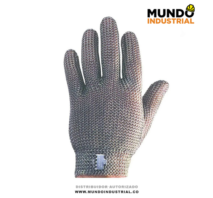 Guante malla de acero inoxidable guantes anticorte