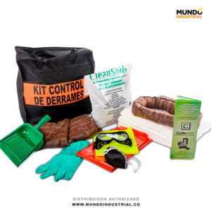 Kit Control Derrames Químicos de 5 a 8 Galones