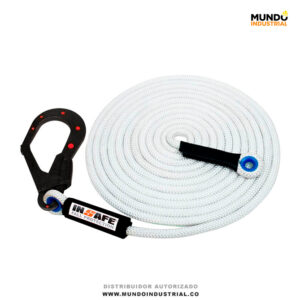 Línea de Vida Dieléctrica Vertical en Cuerda