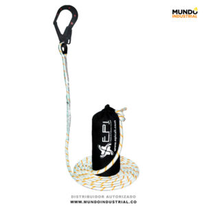 Línea de vida vertical en cuerda