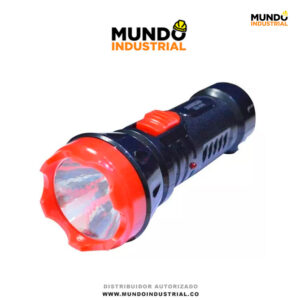 Linterna led recargable portátil de larga distancia
