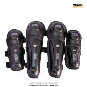 Kit de Rodilleras y coderas para motociclistas Ghb