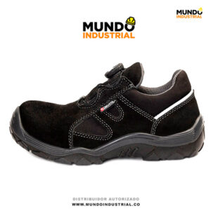 Zapato de seguridad robusta runner air lock negro