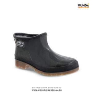 Zapaton Machita Negro Botin plástico