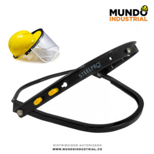 Basculante Steelpro adaptador plástico porta visor para casco