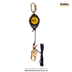 Bloque auto retráctil para detención de caídas