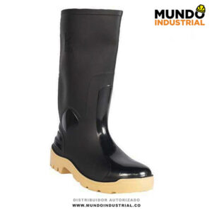 Bota pvc con punta acero dieléctrica 3025 negra 701 NC