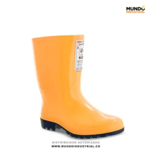 Bota de caucho Croydon Super Macha Baja Amarilla