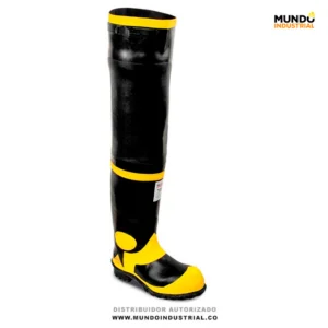 Bota Workman Rubber Fireman 32” Nomex Negra