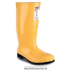Bota de Caucho punta de Acero workman safety oil Resistant