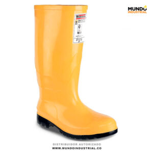 Bota Workman Safety Oil Resistant Amarilla