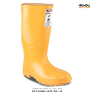 Botas de caucho Workman Food Industry Amarallia