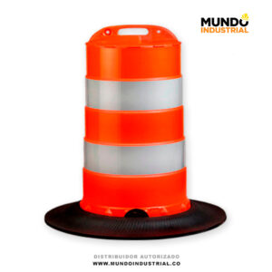 Caneca vial tipo cilindro separadores viales de plástico