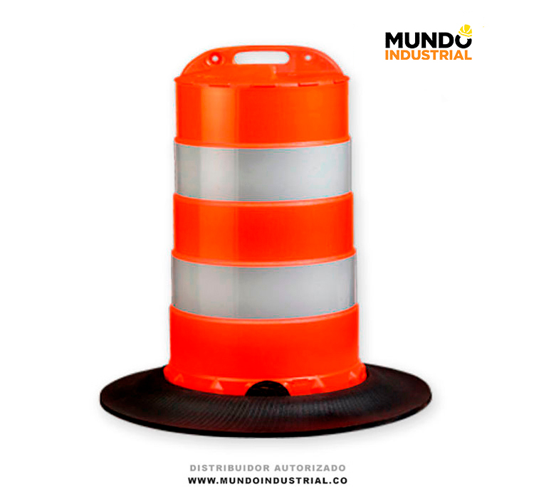 Caneca vial tipo cilindro separadores viales de plástico