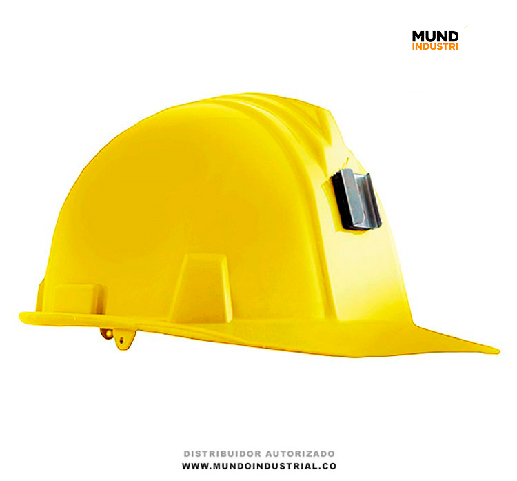 Casco minero con Porta lámparas bunker A1300 Armadura