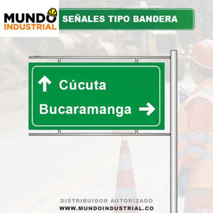 Fabricación de Señales Tipo Bandera