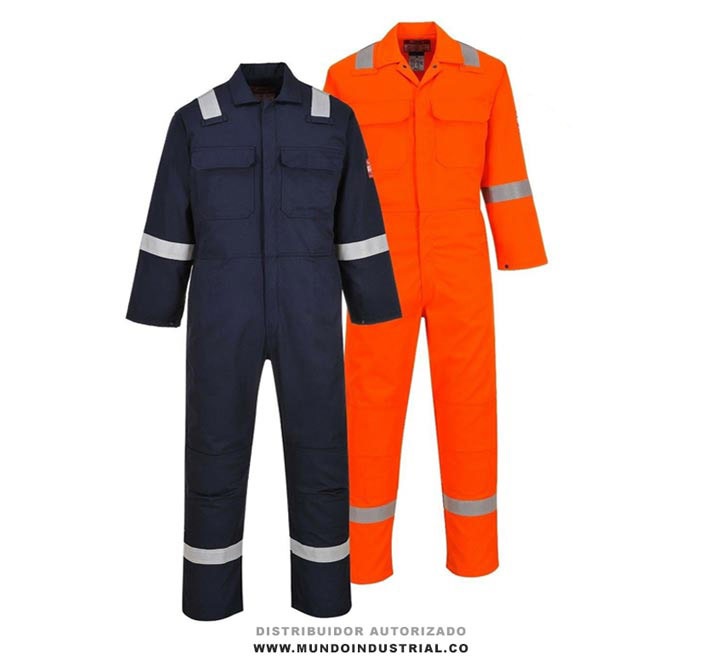 Overoles ignífugos en tela santanense Overol de seguridad