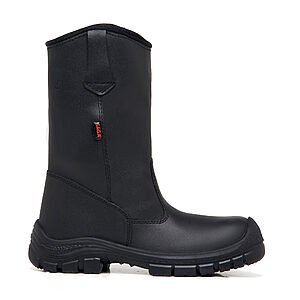 BOTA CUERO NAPPA NEGRO CAÑA 10″ SAGA 3045 mundoindustrial