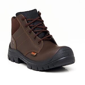Bota saga industrial dieléctrica color cafe