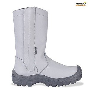 Bota Alta Ártica Seguridad Tridensidad Blanco