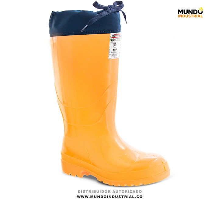 Bota Workman Safety Food Industry Thermal Amarilla