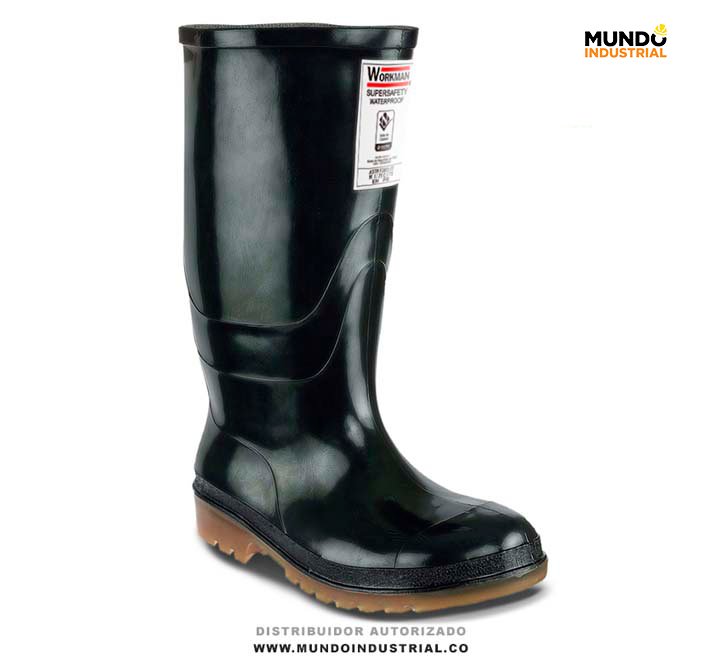 Bota Waterproof Super Safety Negra Workman